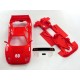 Chasis F40 Block AW con accesorios compatible con Scalextric