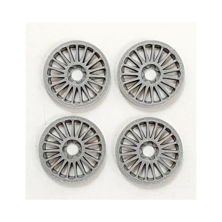 Tapacubos Metalic Multiradio-1 21mm Titanio Silver escala 1/24