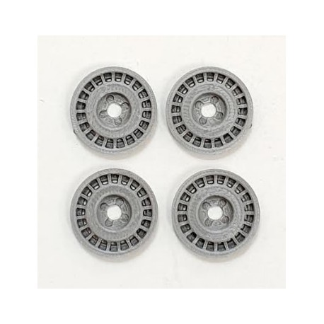 Tapacubos Metalic OZR-1 Titanio Silver 21mm escala 1/24 