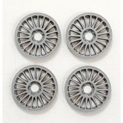 Tapacubos Metalic Multiradio-1 21mm Titanio Silver escala 1/24