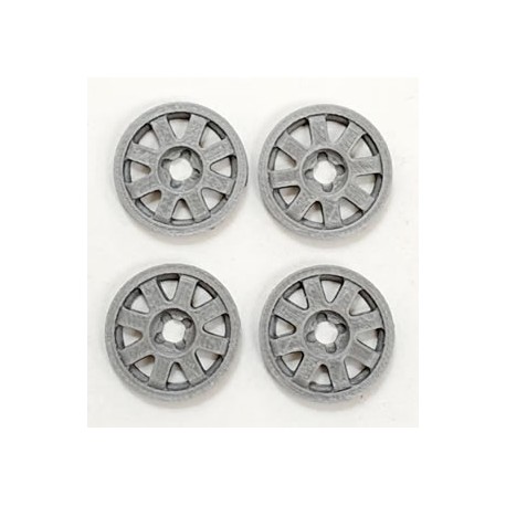 Tapacubos Metalic SLINER-1 21mm Titanio Silver escala 1/24