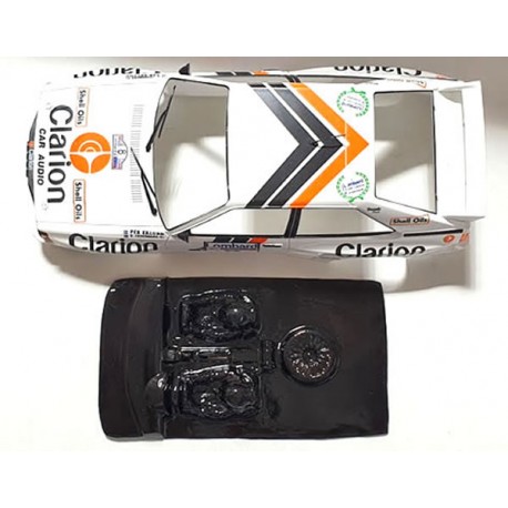 Lexan rally Audi Quattro compatible Scalextric
