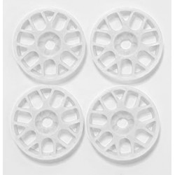 Tapacubos BBS-1 21mm white escala 1/24