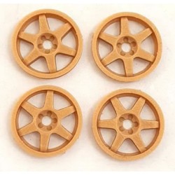 Tapacubos Metalic JPR-1 21mm Titanio Silver escala 1/24