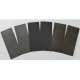 Papel lija fina para plastico, resina y metal 6 unidades 1000 - 1500 -2000