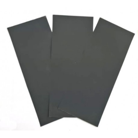 Papel lija fina para plastico, resina y metal 3 unidades 3 X 400