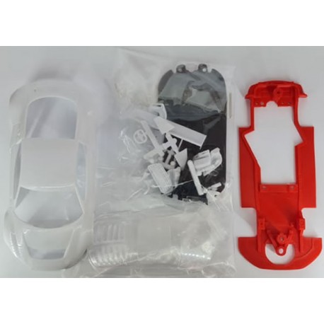 Carroceria R8 Ninco + chasis R8 hybrid