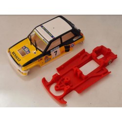 Chasis Renault 5 Turbo Block Lineal compatible Scalextric