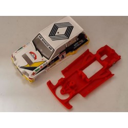 Chasis Renault 5 Maxi Turbo Block Lineal compatible Scalextric
