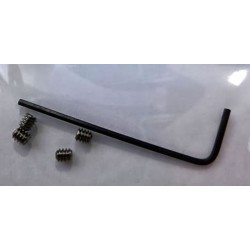 Llave allen basic 1,3mm + 4 esparragos .050