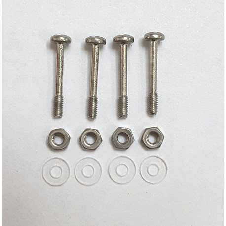 Tornillos de suspensión largo + tuerca + arandela