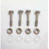 Tornillos de suspensión corto + tuerca + arandela