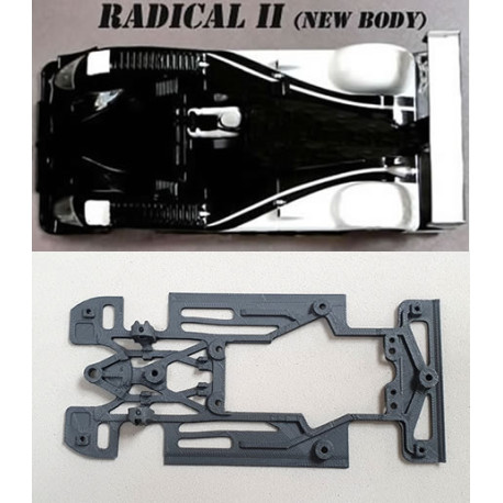 Chasis Radical II PRO SS LMP Kit Race compatible Scaleauto