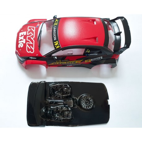 Lexan Audi S1 WRX rally compatible Scalextric