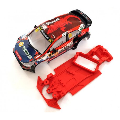 Chasis Lineal Hyundai i-20 WRC / WRX compatible Scalextric