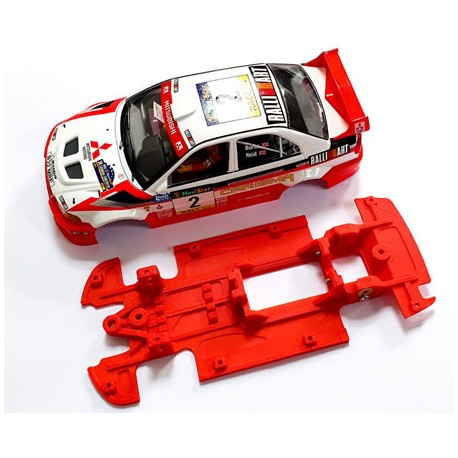 Chasis Mitsubishi Block Lineal-R EVO V-VI compatible Scaleauto