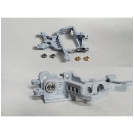 Soporte motor Flat AW GR Offset 0.0mm