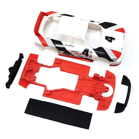 Chasis Audi 90 GTO Block Lineal-R compatible Scalextric