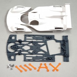 Chasis Porsche 963 RR con rigidizadores compatible Scaleauto