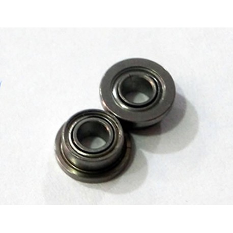 2 x rodamiento acero 2,38mm x 4,75mm pestaña simple