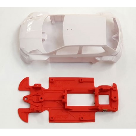 Skoda Fabia R5 Block lineal R EVO3 compatible con Scaleauto