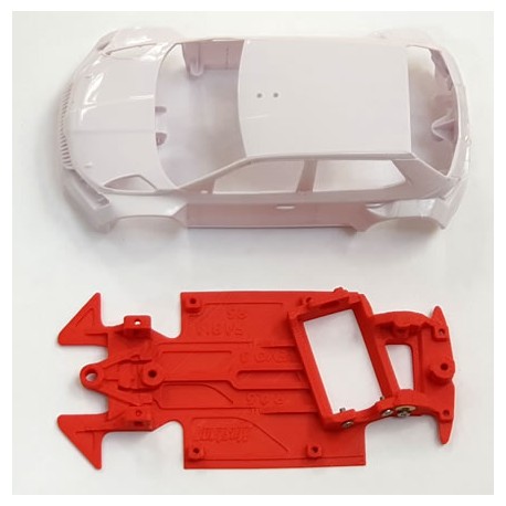 Skoda Fabia R5 Block lineal R EVO3 compatible con Scaleauto