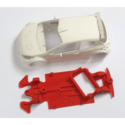 Chasis Peugeot 208 Block-R AW 0.5 EVO3 compatible Scaleauto