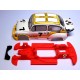 Chasis 600 Abarth 1000 TCR Block lineal compatible Scalextric