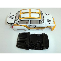 Lexan velocidad Abarth 600 1000TCR compatible SCX