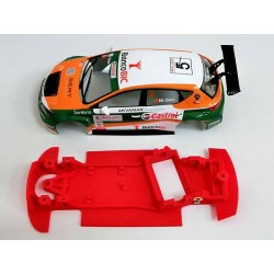 Chasis Leon MK3 Rally Block AW Evo compatible SCX