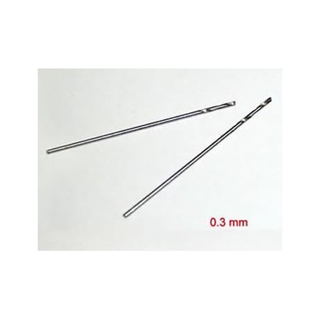 2 x Broca de slot y bricolaje 0.3mm