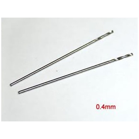 2 x Broca de slot y bricolaje 0.4mm