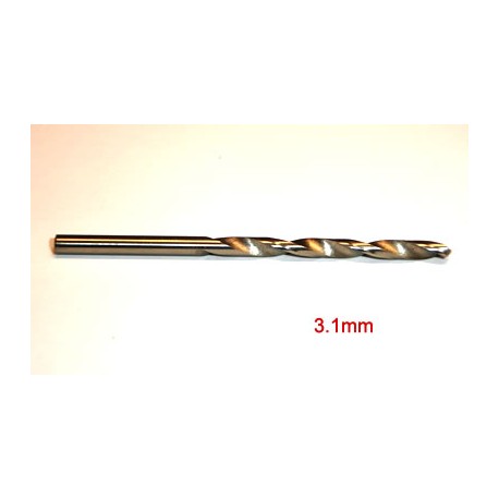 Broca de ajuste y bricolaje 3.1mm