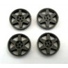 4 Tapacubos type Impreza (1) 15.9mm Anthracite