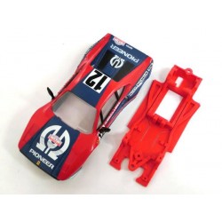 Chasis F-GTO AW simple compatible Scalextric