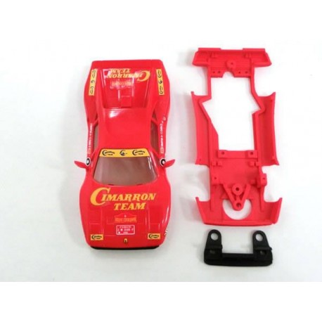 Chasis F-GTO lineal completo compatible Scalextric