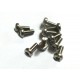 10 x Tornillos Torx M2x5