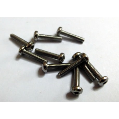 10 x Tornillos Torx M2x10