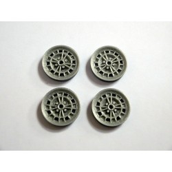 Tapacubos Type Abarth 1000 TCR 15.8mm compatible Slot.it