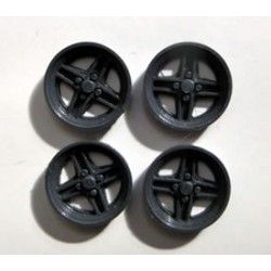 Tapacubos Type 131 Titanium 15.8mm compatible Slot.it