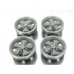 Tapacubos Type 911 Silver 15.8mm compatible Slot.it