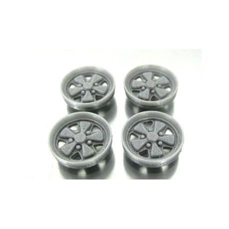 Tapacubos Type 911 Silver 15.8mm compatible Slot.it