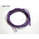 Cable silicona 0.8mm x 1mtr.