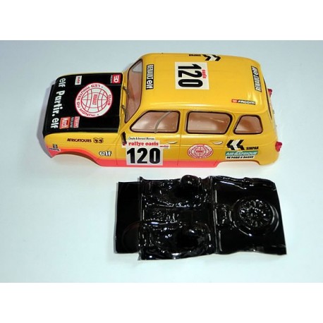 Lexan rally Renault 4L compatible Scalextric