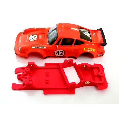 Chasis 911 Carrera Block AW Evo compatible SCX
