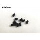 Esparragos tornillos prisioneros M2x3