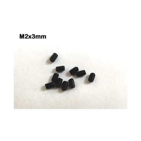 Esparragos tornillos prisioneros M2x3