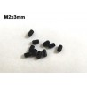 Esparragos tornillos prisioneros M2x3