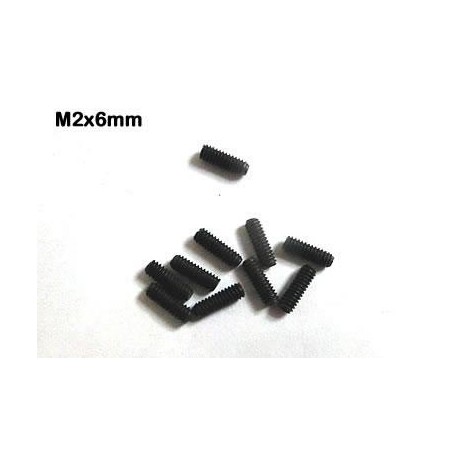 Esparragos tornillos prisioneros M2x5