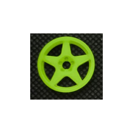 Tapacubos Galaxy Multiradio-1 Yellow 17mm escala 1/24 